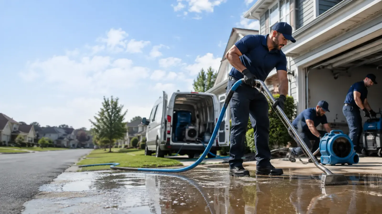 Flood Damage Restoration in Dorsey, IL
